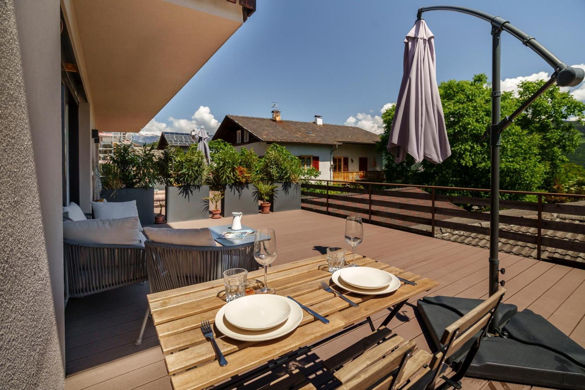 Mountain View Suites Tisens Extérieur photo